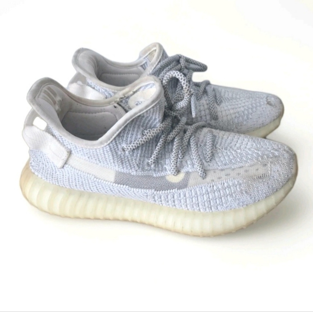 Adidas Yeezy Boost 350 v2 Static Reflective Women's Size 8 Shoes Sneakers